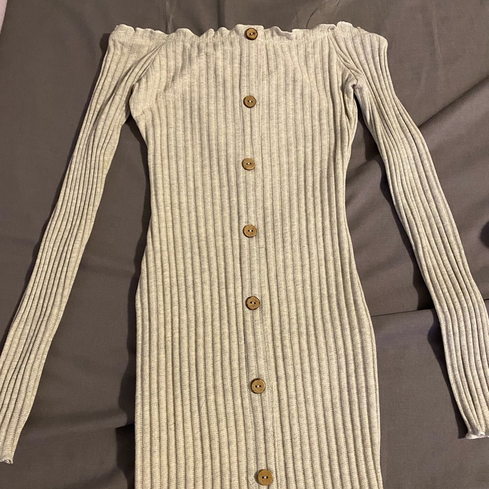 FASHION NOVA Jacklyn Off Shoulder Mini Dress